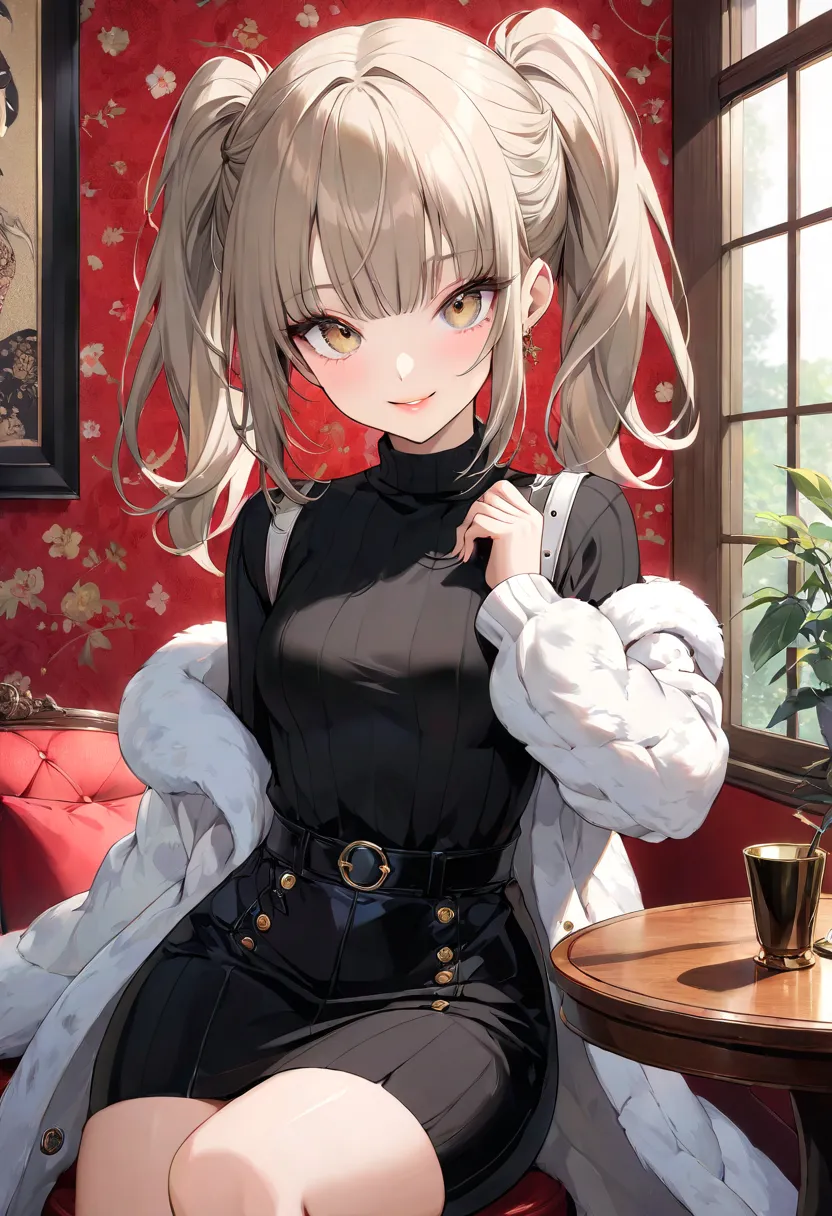   table top,   top quality, shape,   very well detailed, finely,   High Resolution,    8k Wallpaper, 完璧なダイナミックな構shape,    beautiful delicate eyes  , Tokyo Trends冬ファッション,Tokyo Trends＆   randomly introducing cute hairstyles   ,   small breasts,   natural col...