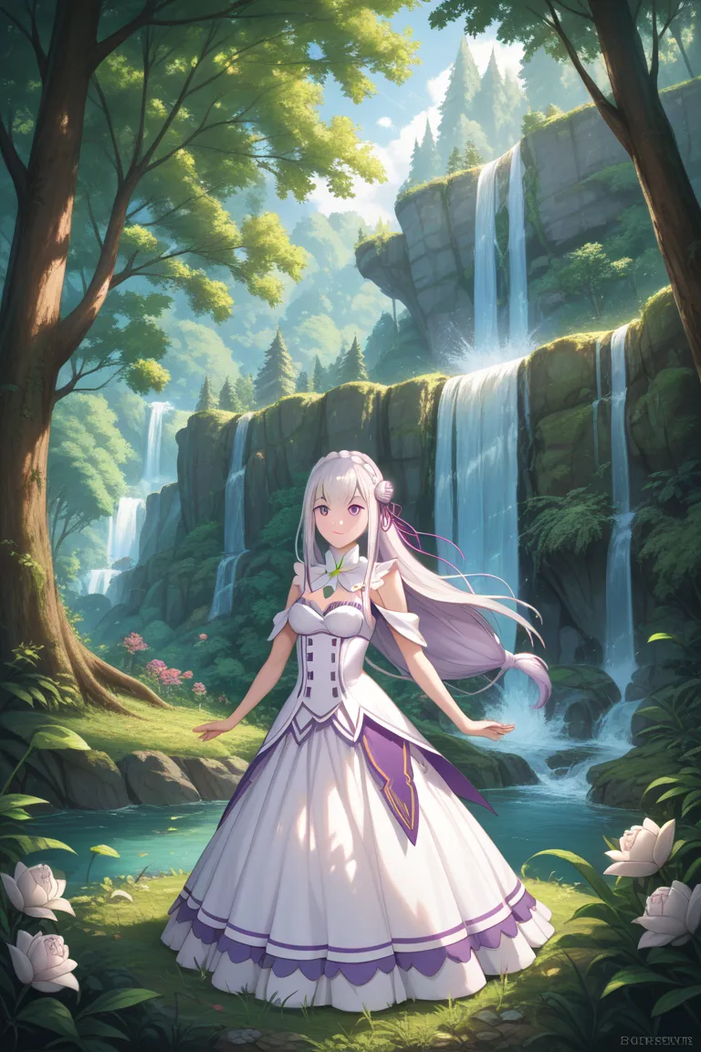 Rezero、 Emilia、Pizuri