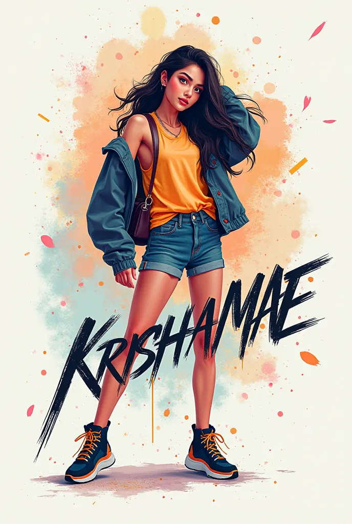 Make me a digital signature of Krisha Mae