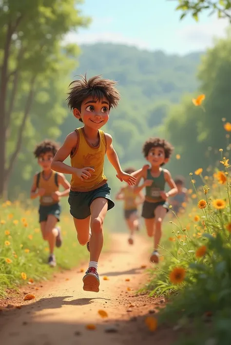 Kindness and Generosity: Throughout the race, Max demonstrates kindness by helping his friends, even though it means he might not win. This reflects his caring nature.