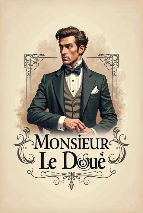 Design a logo with the name Monsieur le Doué 🧠