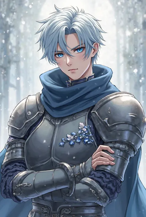 
Heinrich

Distinctive Features: Short, neatly cut silver-blue hair, bright blue eyes, sharp and elegant face, well-proportioned body shape suitable for a swordsman who relies on both speed and power.

Dress Style: High-ranking knight's robe, with family s...