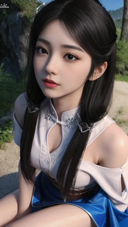 Fashionable beautiful woman, Gentle and charming Chinese beauty, Korean(Korean Idol), Exquisite and sexy clavicle, Charming oval face, Double eyelids, masterpiece, groping, assisted exposure, shirt lift, , fingering, hyperrealistic, photorealism, breast ou...