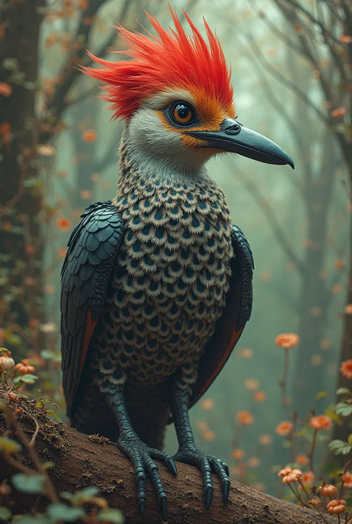 woodpecker human unrealistic