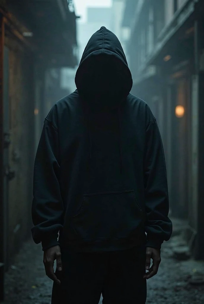 Man in a hoodie you can't see his face videos 