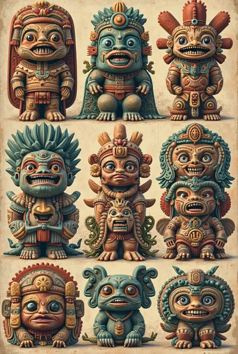 a Poster that will bear the title of “The main civilizations of Mexico
Old”, in which you are going to mention:  The Olmecs , The Mayans, the Teotihuacanos, the Zapotecs,
The Mixtecs, the Purépechas, the Mexicas and the Totonacas.