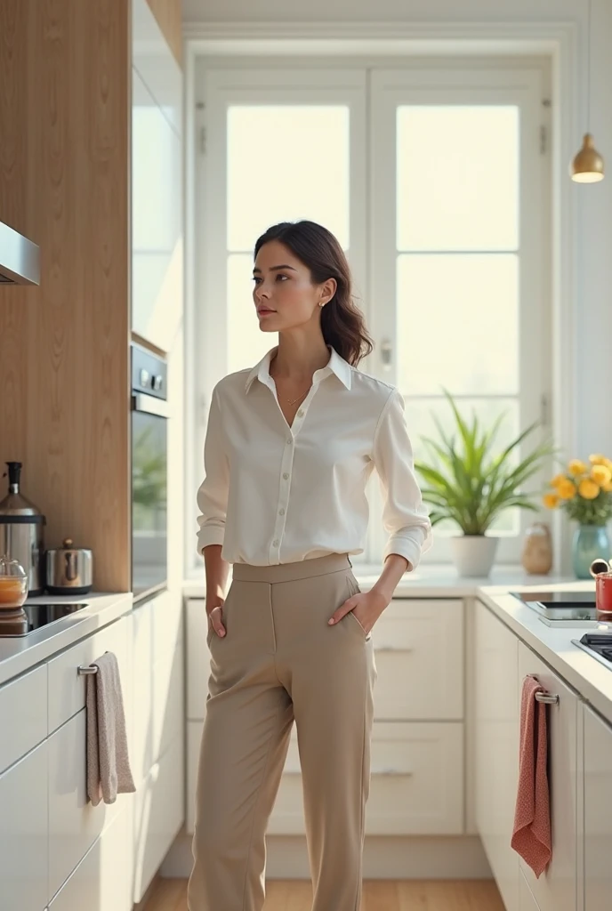 30 year old women kitchen 