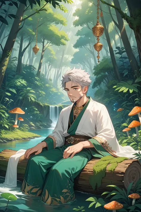 Avatar of an old fairy boy named Yungong Mengyao