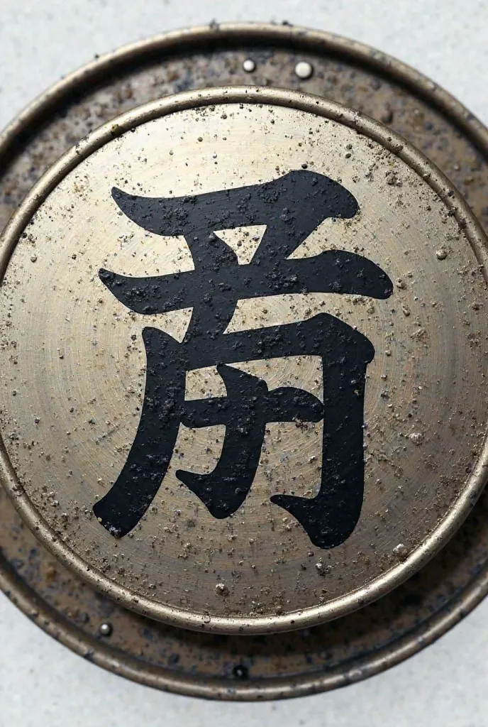 Make a round icon representing a tin resource
Put the large kanji for tin in the middle