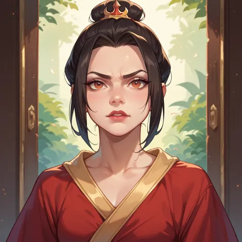  5 stages of Princess Azula ageing,  young, age, young adult, adult, older, 