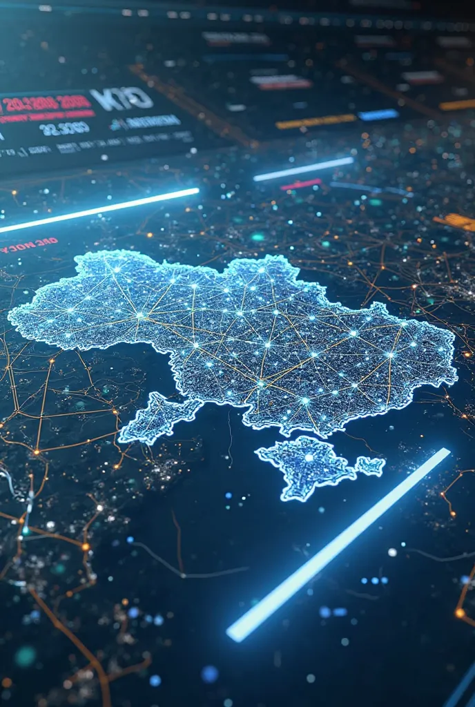 On the map of Ukraine 2030