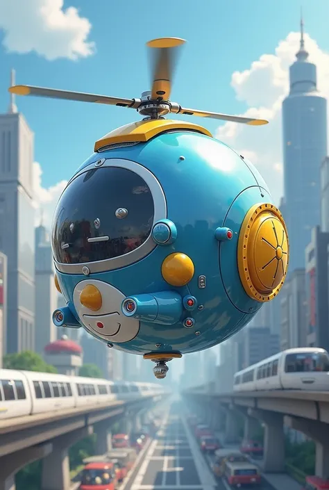 make take-copter from Doraemon