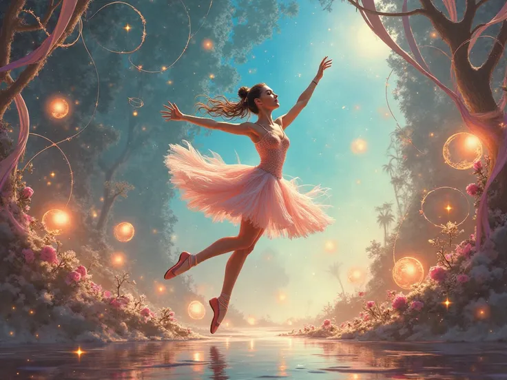 Polynka-Ballerinka and a bright dream