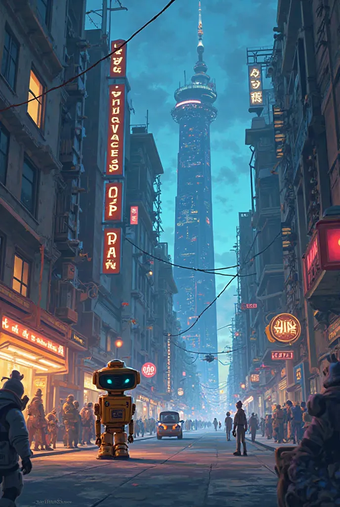 Title: The Lost Robot
Plot Summary:
A curious little robot named Robo gets lost in a big city while searching for its creator. Along the way, it meets new friends, overcomes challenges, and discovers the true meaning of home.

Script Breakdown
Scene 1: Int...