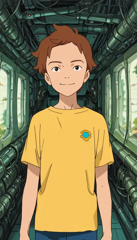 (score_9, score_8_up, score_7_up, source_anime, morty smith, 1boy), (extremely detailed CG unit 8k wallpaper),(master part), (best quality), (ultra detail), (best illustration),(ghibli_style), cowboy shot, close up, standing, facing viewer, looking at view...