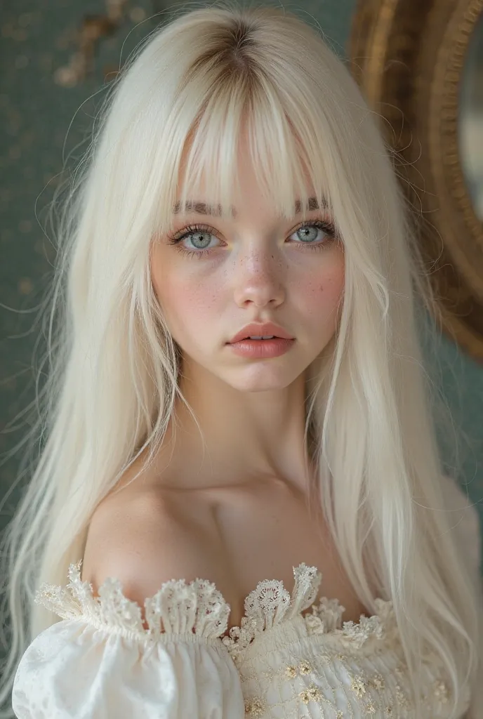 Straight hair,Blond long hair,young girl,light eyes,(8k, RAW photo, best quality, masterpiece:1.2), realistic face, ultra detailed, an extremely delicate and beautiful, best quality,ultra detailed, high resolution, extremely detailed,fair skin,  shiny skin...