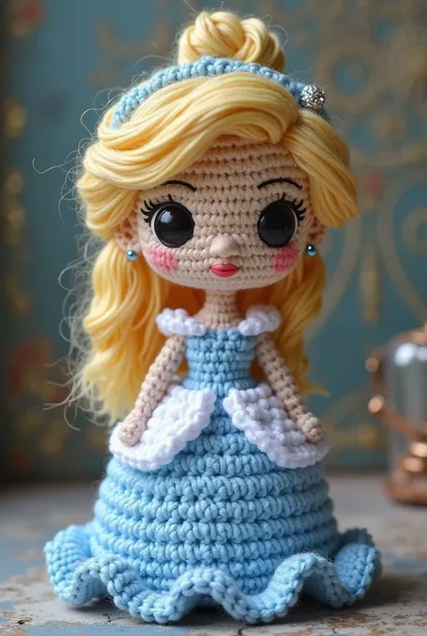 Cinderella princess crochet funko