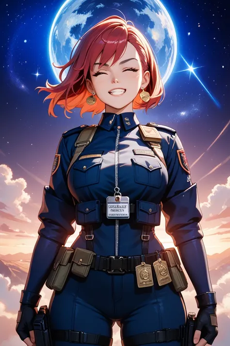 cosmic century　Zeon Army　Female Soldier　　 cowgirl　wince　 top　bukkake　indoor