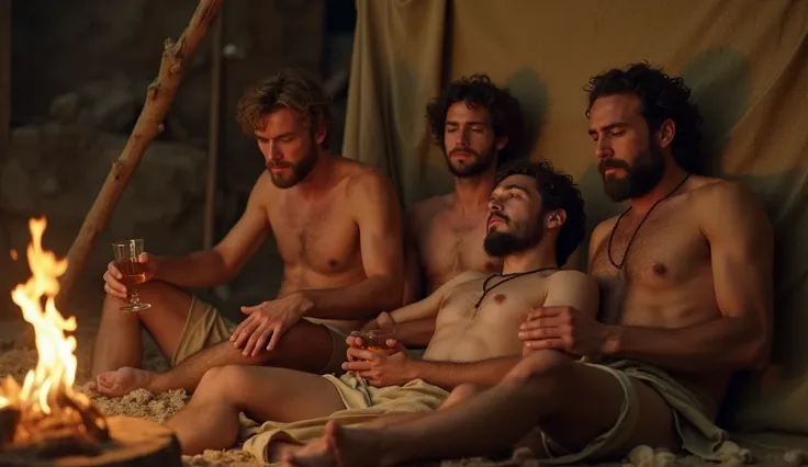 One day, Noah is already over 100 years old when he drinks the wine he produces, he got drunk and fell asleep naked in his tent. cam,  the youngest  , when he finds his father in such a state, he exposes his nakedness to his brothers, mocking him . Without...