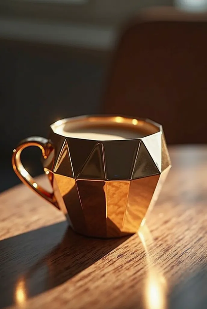 Diamond coffee mug