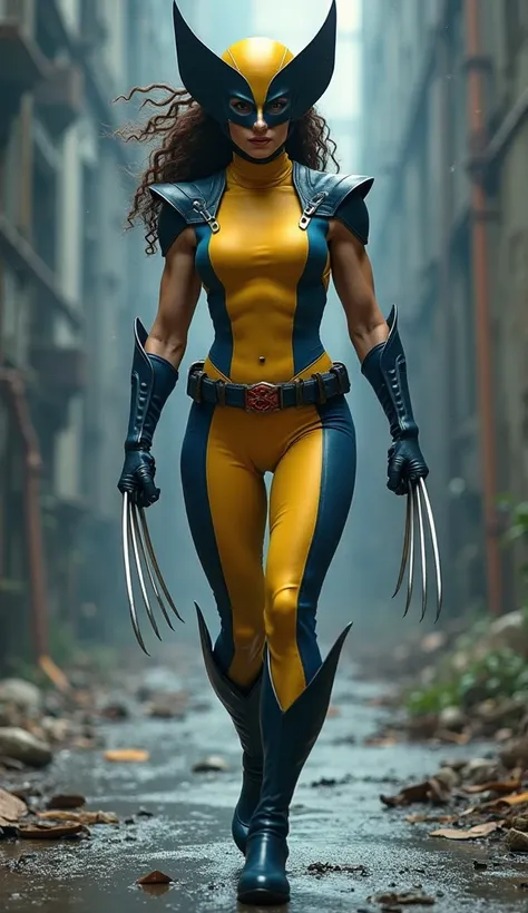 MARVEL's Wolverina with her costume walking toward the camera