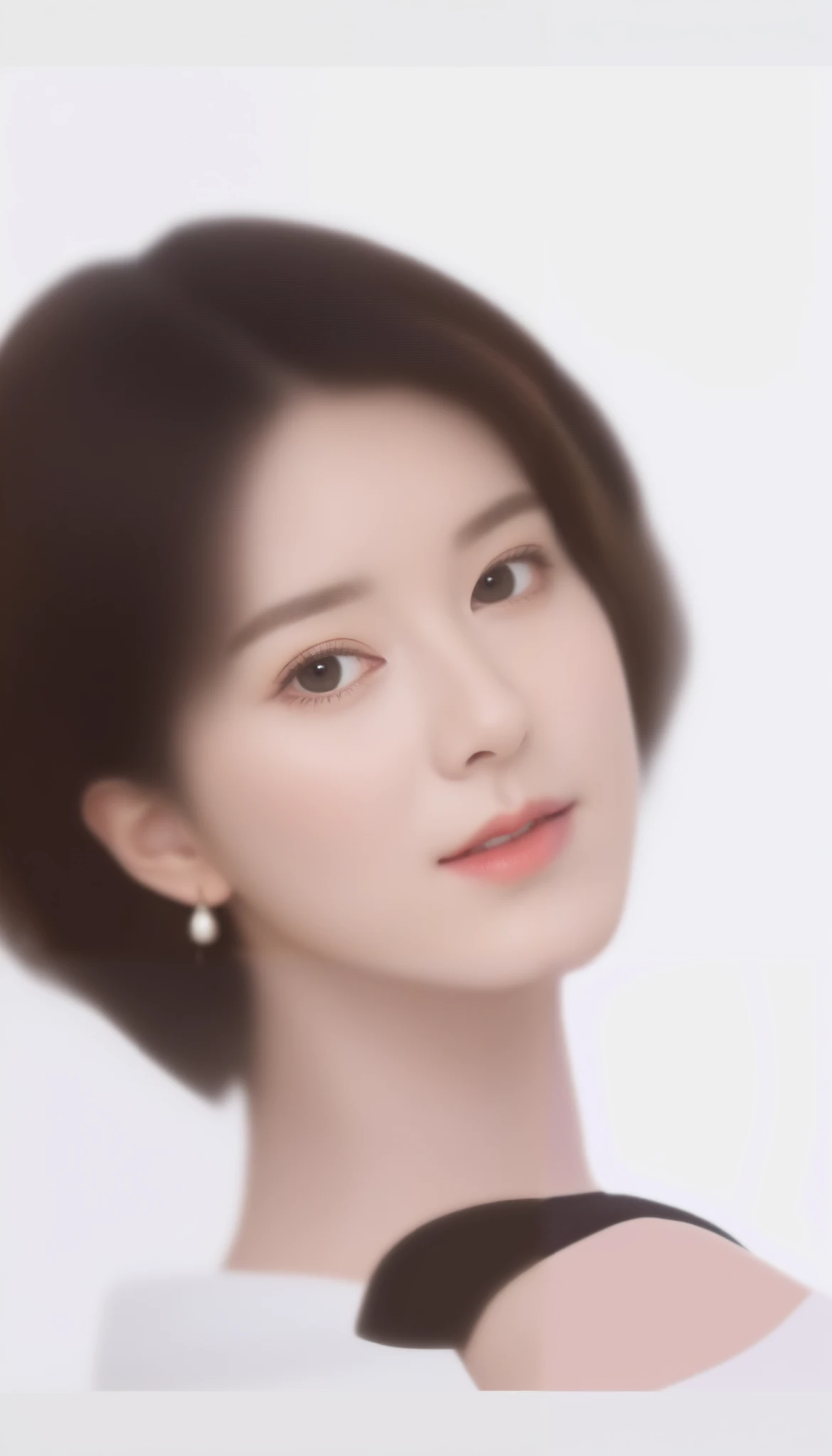 8k, Ultra-high resolution, Highest quality, masterpiece, using the rule of thirds,surreal, photograph, 1 girl, (:1.3), pretty girl, Cute face, Beautiful eyes in every detail, in detail,masterpiece,One Girl:1.2, Japan Female Announcer,Tabletop,glare,Black ...