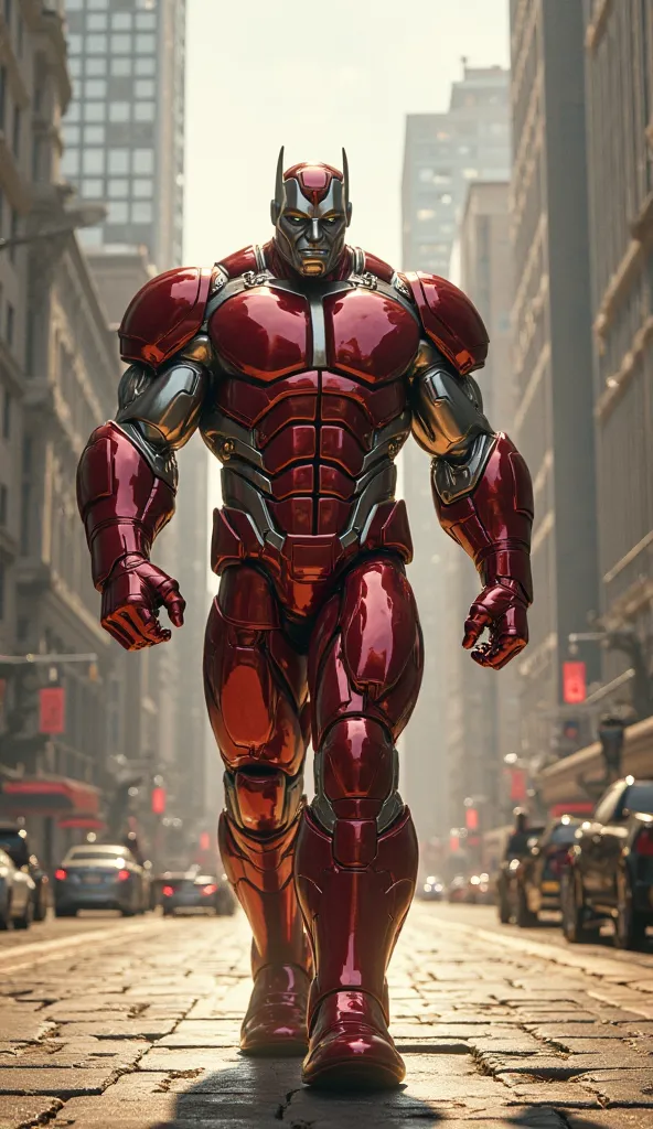 MARVEL's Colossus with its costume walking toward the camera