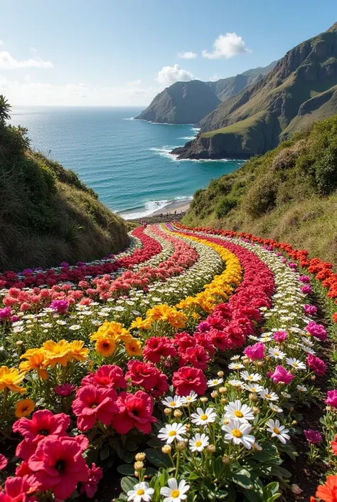 Medeira Island flower carpet