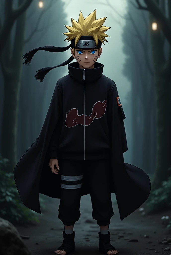 Naruto image in black theam for android phone wallpaper 