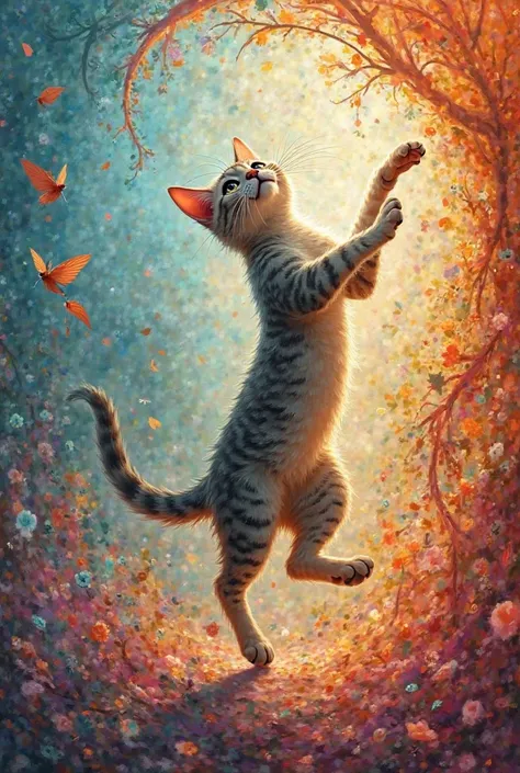 dancing cat
