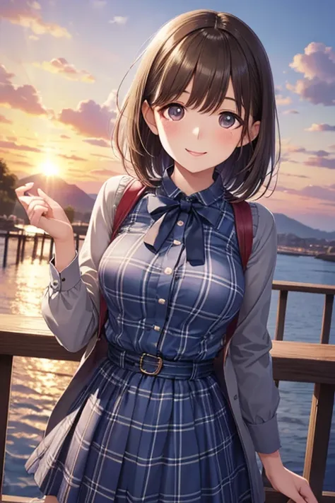  anegasaki nene, shiny brown short hair, beautiful brown eyes, smiling face, sparkling pupils, (fine grain), highly detailed eyes, highly detailed face, highly detailed eyes,, (masterpiece:1.2, best quality), ((only1 girl)), cowboy shot,cowboy shot,, 




...