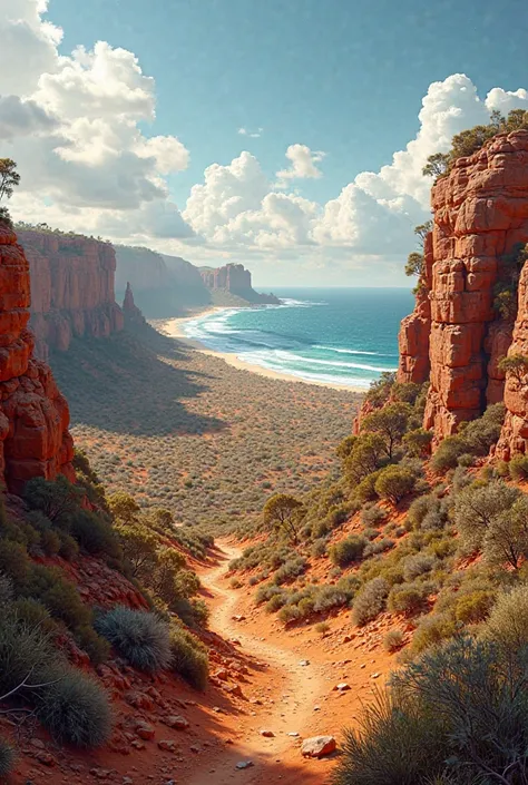 Beautiful view of Australia 