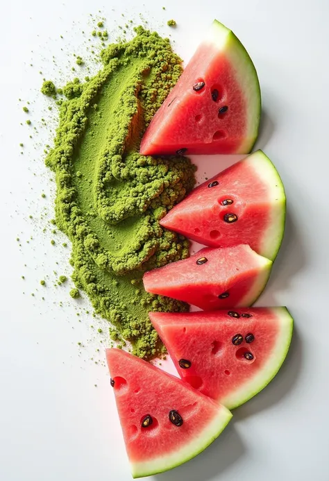 Moringa poweder with Watermelon