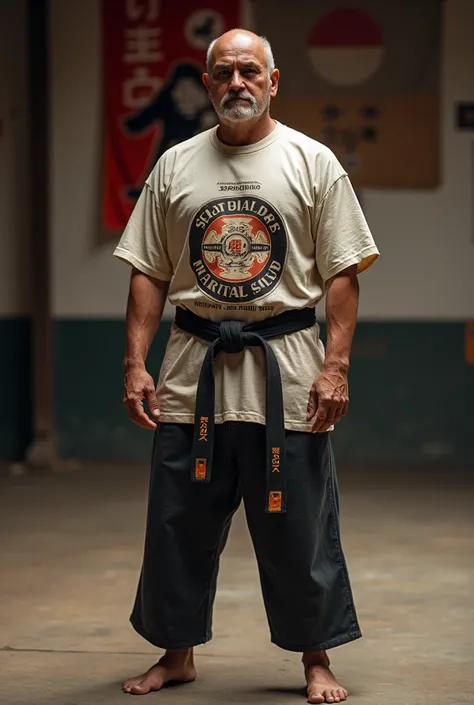 Oversized martial arts club t-shirt 