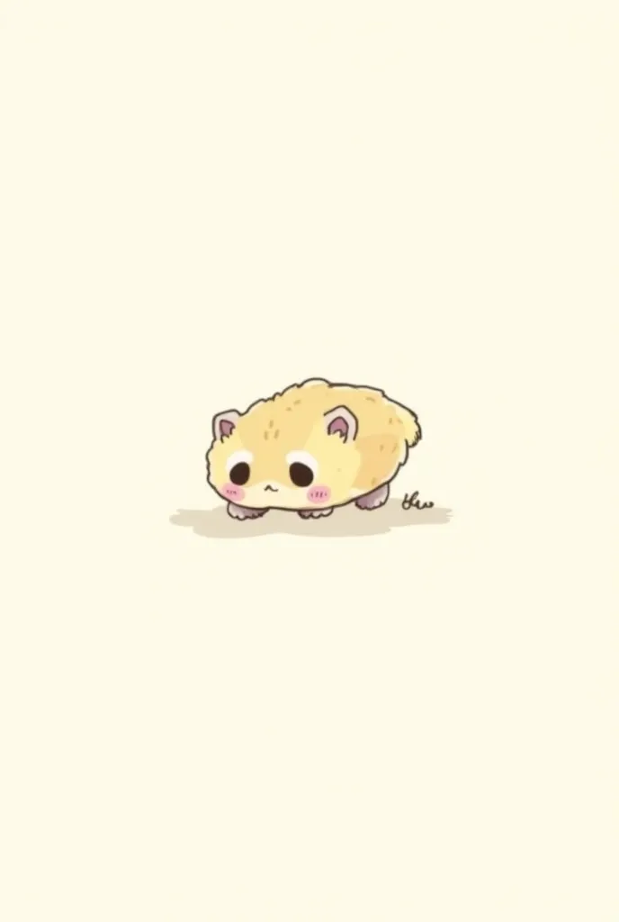 create a doodle of a tiny animal (any) 