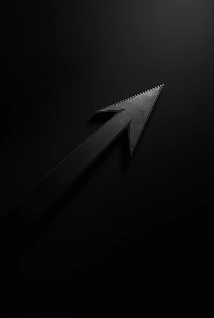 A black wallpaper an arrow 