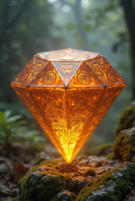 Can you make a diamond (brown in color. Make it like the diamond in the tv series "Encantadia".)