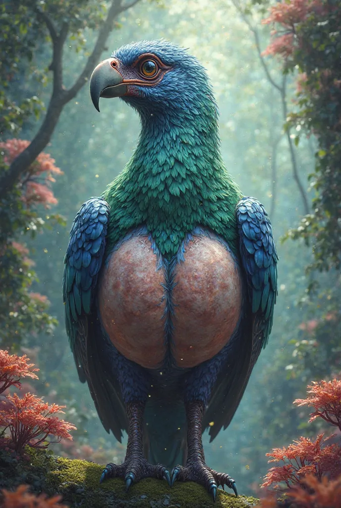 Bird with big balls 