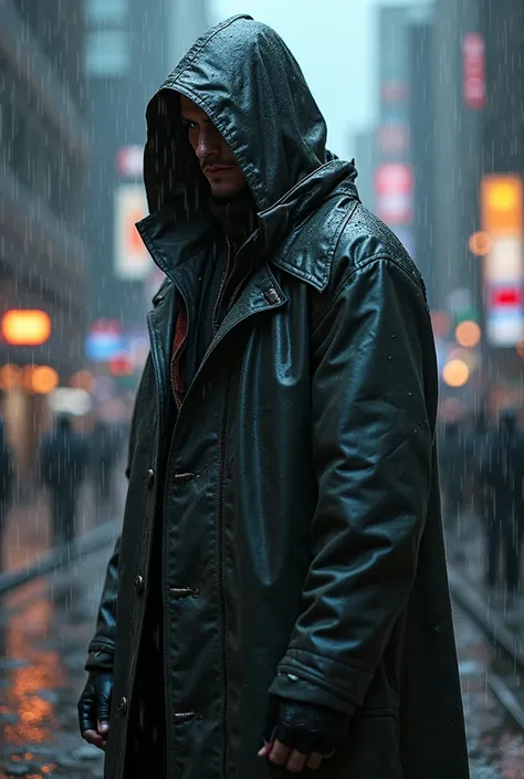 DEADshot from DC but with a raincoat