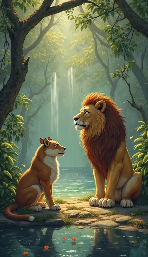 The Brave Lion and the Cunning Jackal

Once upon a time, deep in the heart of the jungle, there lived a mighty lion named Rohan. He was the king of the jungle, feared and respected by all animals. His roar echoed through the trees, sending shivers down the...