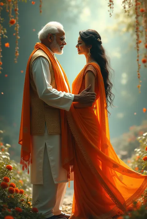 Narendra Modi and Shraddha Kapoor 