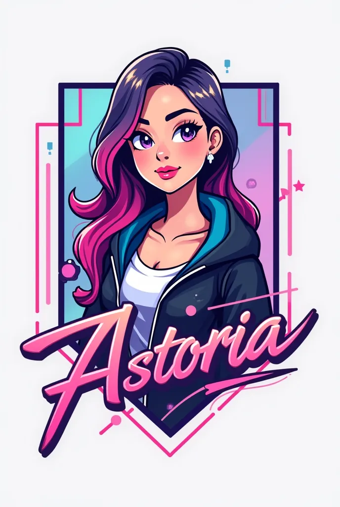 A logo for the Roblox girl group Astoria 