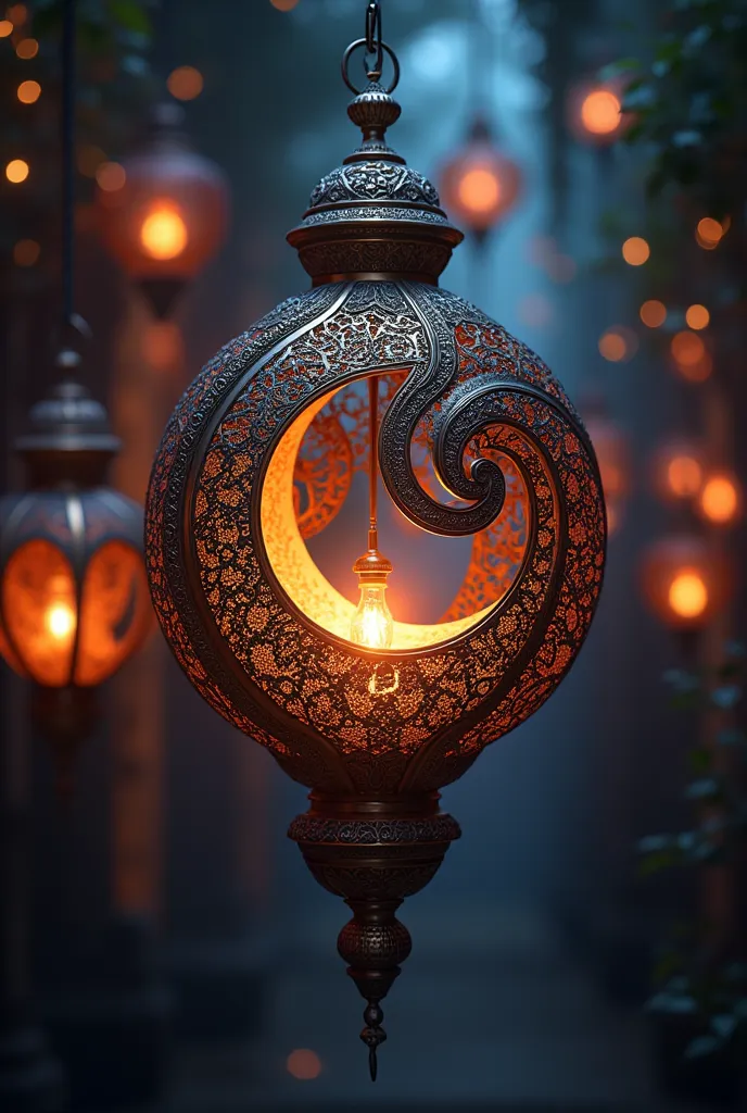 Ramadan lantern mask 