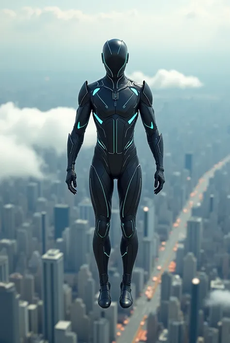 Super suit flight without a titanium mask that can't be seen 