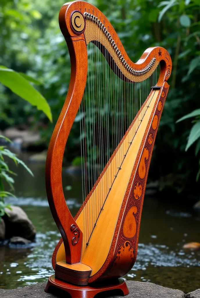 Now make me a lanera harp from Venezuelan Creole 