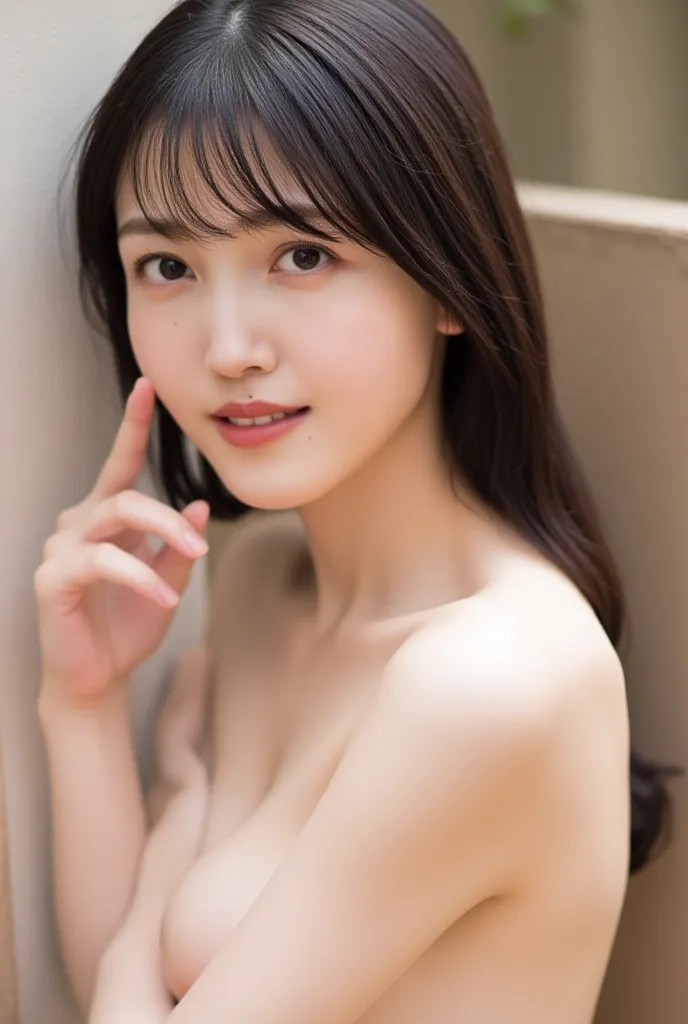 1 girl, Alone, High Resolution, masterpiece,  accurate, 解剖学的に accurate, It has received numerous awards , 最high quality, high detail, high quality, Ultra High Precision, textured skin,    black hair,straight hair , thin waist、  abs、  navel is visible from ...