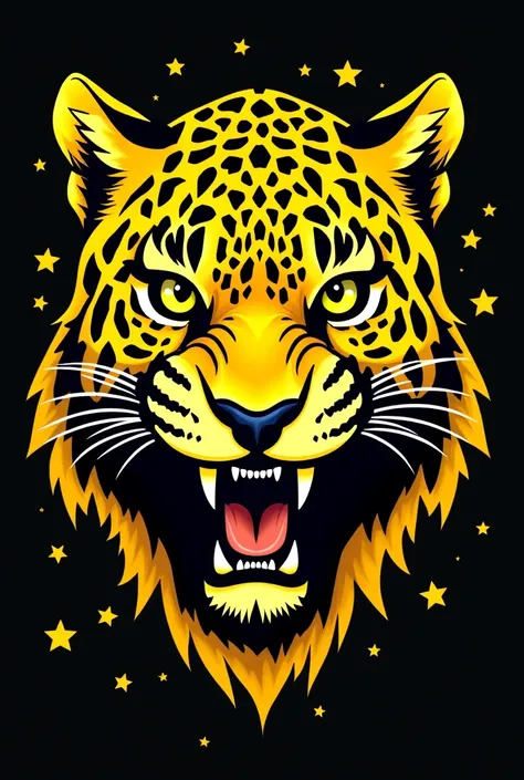 make an image of a black-yellow leopard written “9ºA Matutino CADE”, for the logo of my classroom, An image is real, Cartoon , that becomes very impactful and attracts more attention than the other classes, do something very impactful, A very pretty leopar...