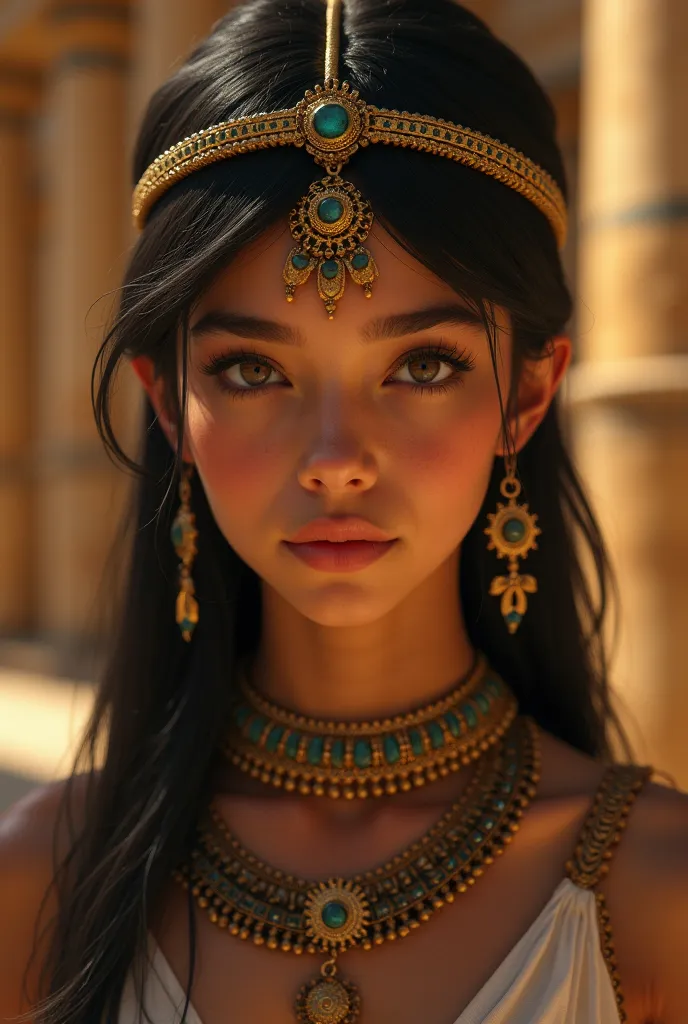 I want a picture of a very beautiful Egyptian girl 