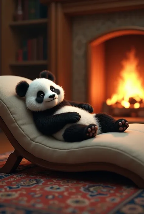 CREATE A PANDA KARORAYA RELAX SUITE NEAR THE FIREPLACE