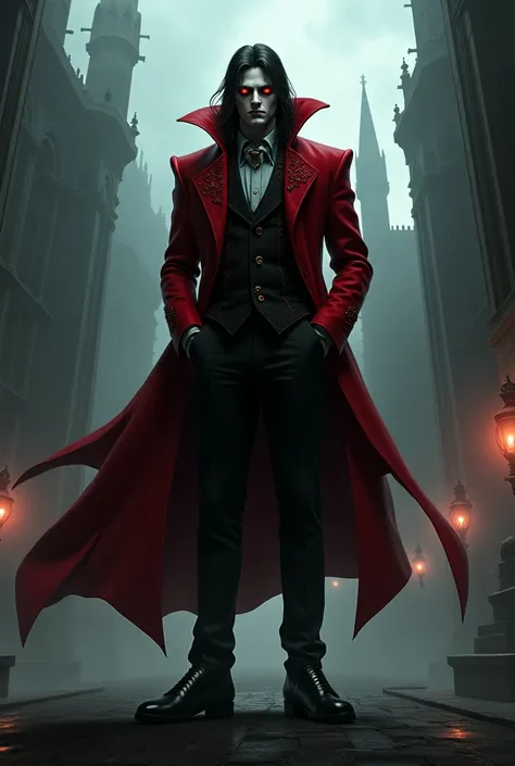 It must be similar to Alucard and the style similar to the Helsing series of that time 